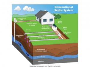 Conventional septic system