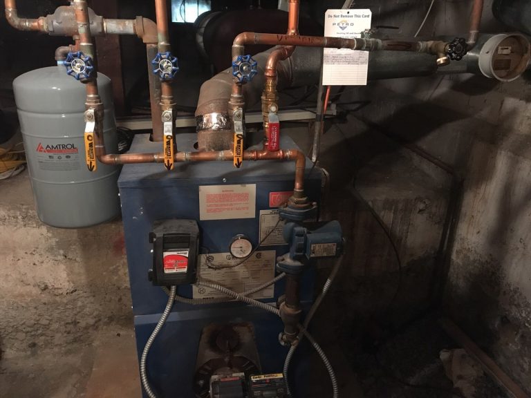 Boiler maintenance in fall service